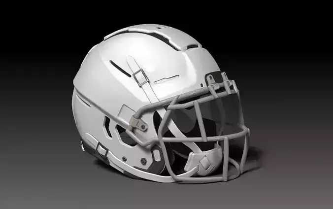 NFL Schutt F7  2 helmet with padding 3D print model