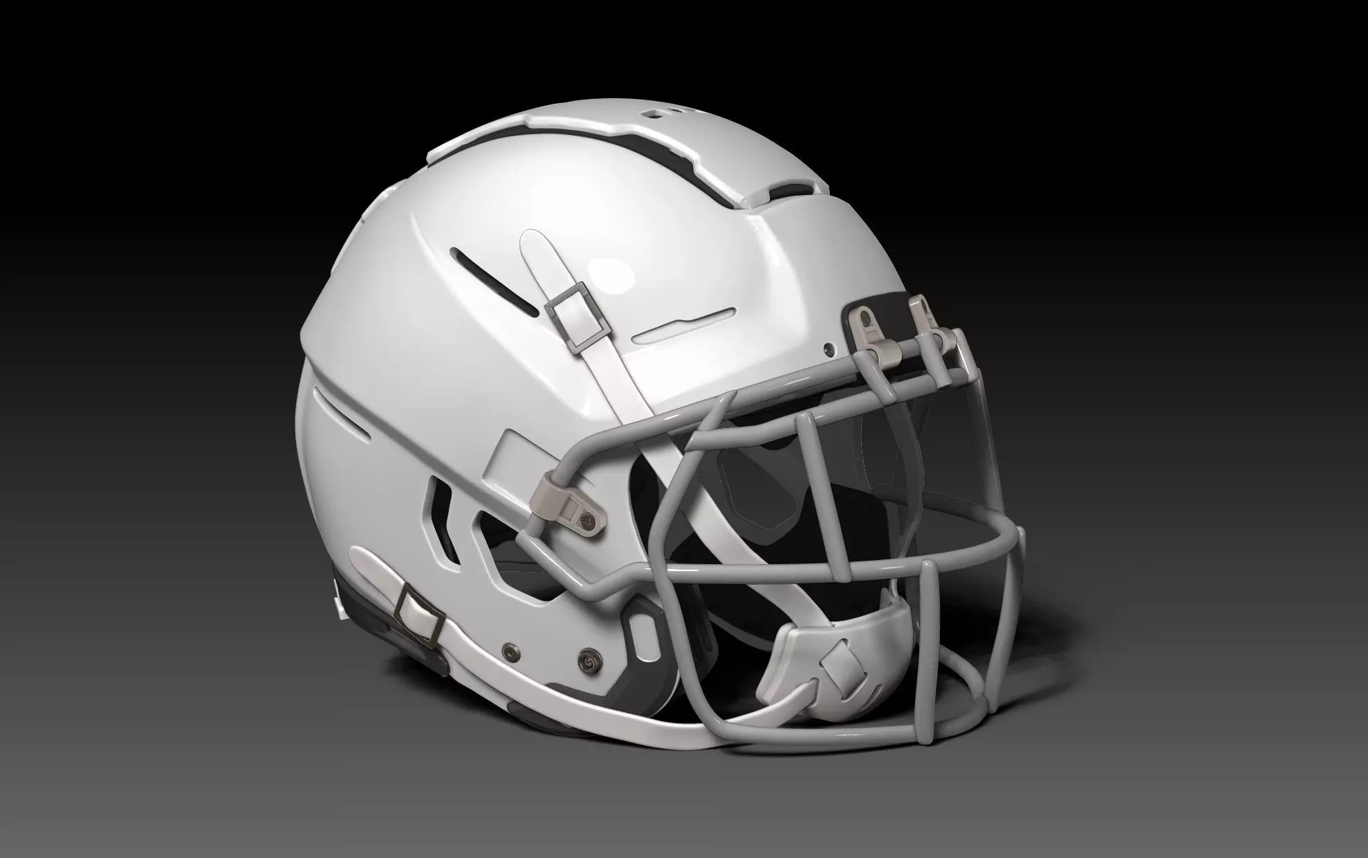 NFL Schutt F7  2 helmet with padding 3D print model_0