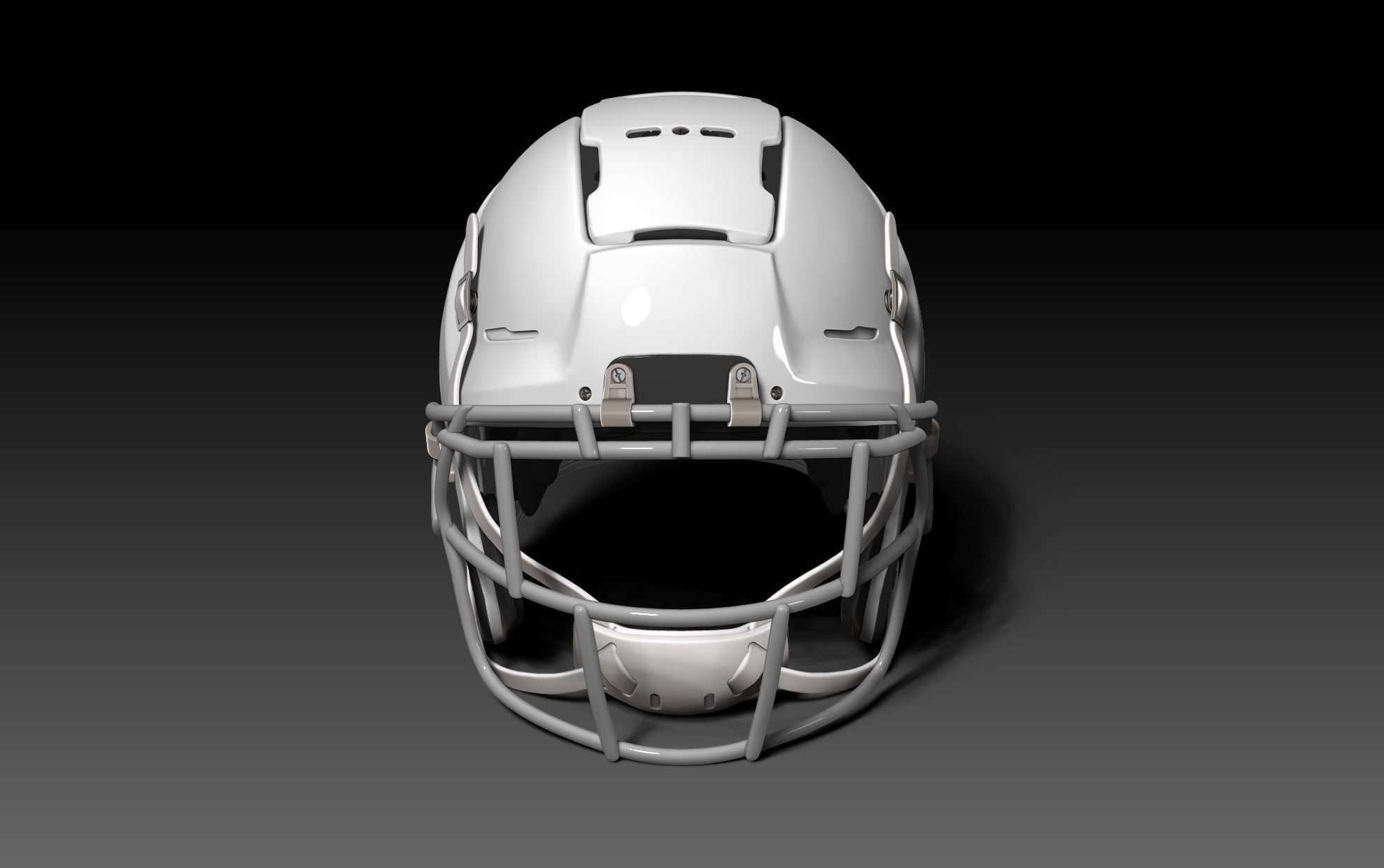 NFL Schutt F7  2 helmet with padding 3D print model_9