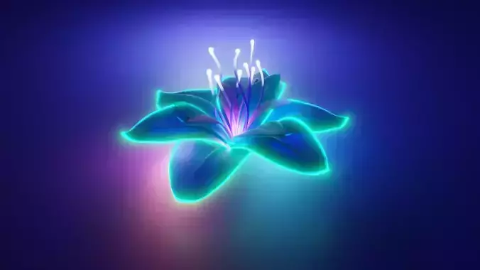 flower from avatar 3D model