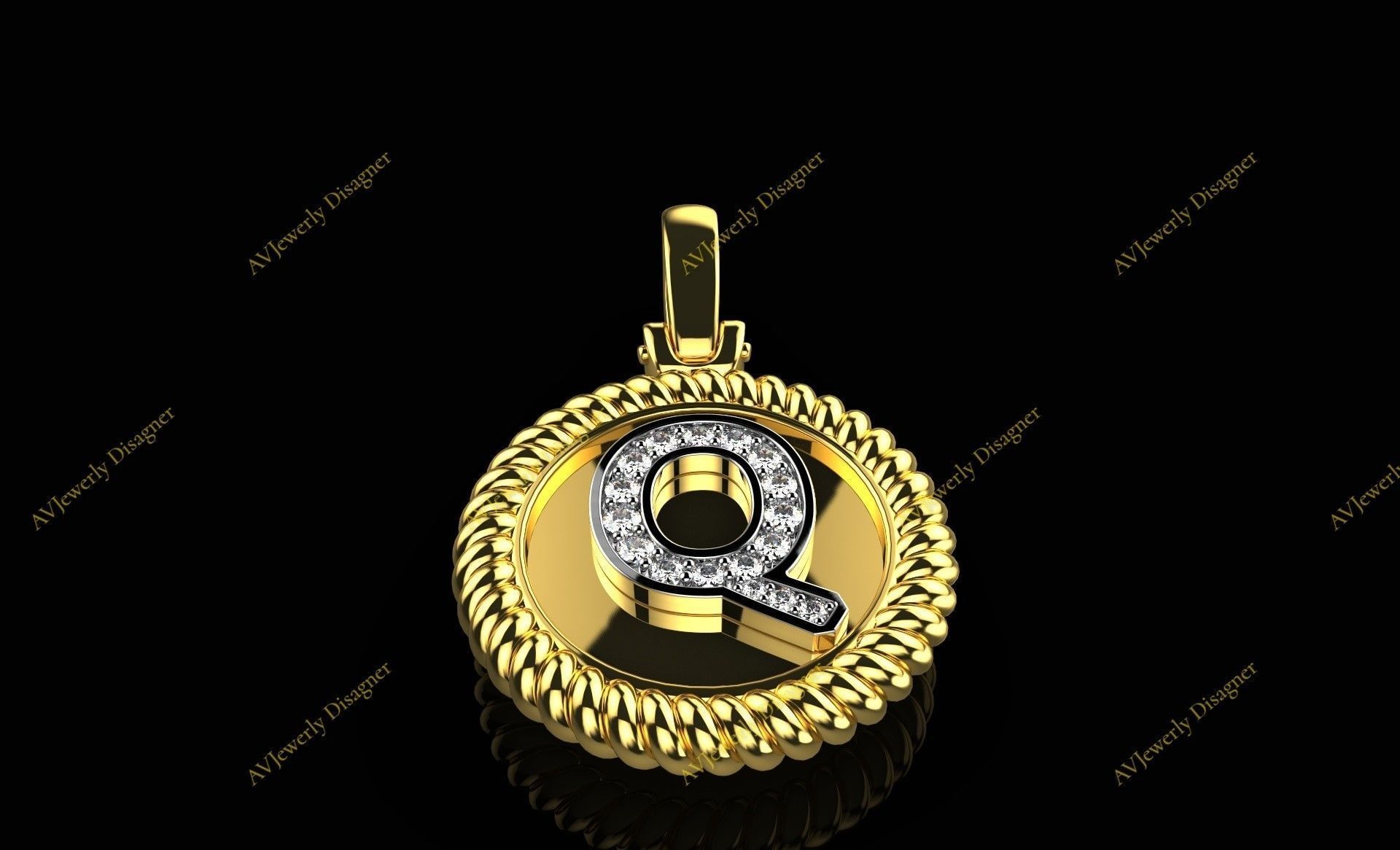 AV Designe 204  3D print model_3