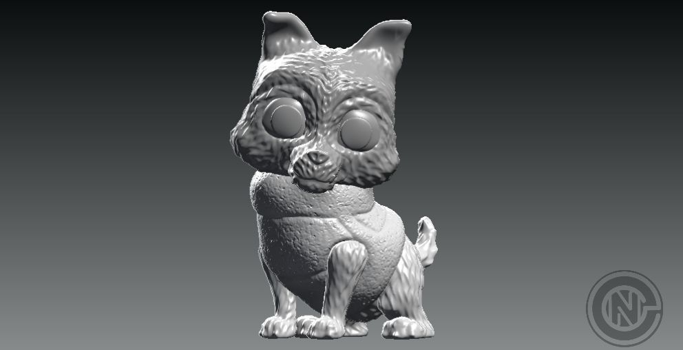 Perrito gato con botas - Perro puss in boots  3D print model_1