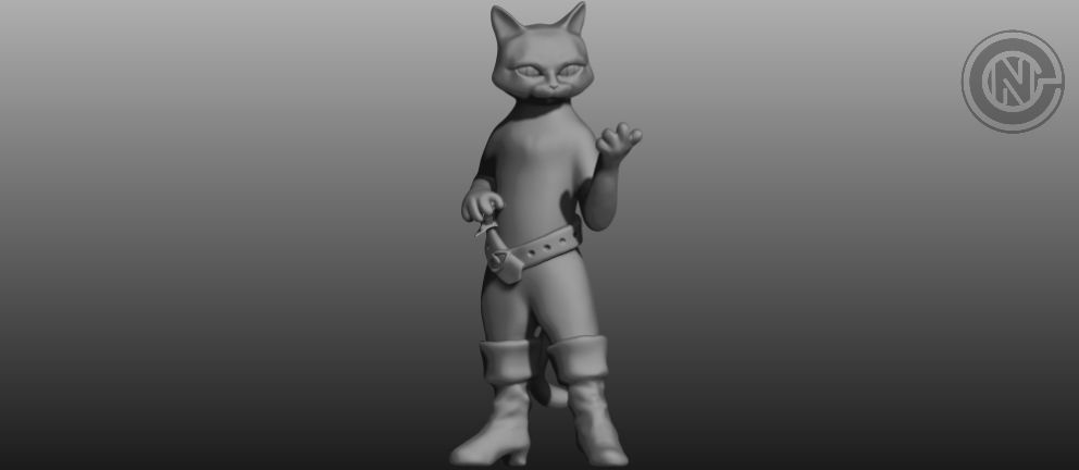 Kitty patitas suaves - Kitty softpaws 3D print model_1