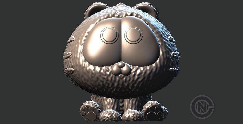 LITTLE BABY GARFIELD MOVIE - PEQUENO BEBE GARFIELD  3D print model_2