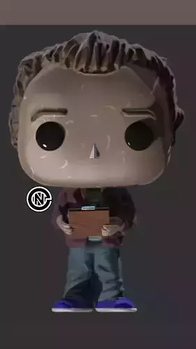 STUART BLOOM FUNKO POP - THE BIG BANG THEORY 3D print model