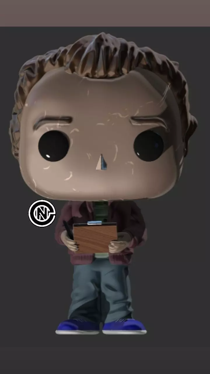STUART BLOOM FUNKO POP - THE BIG BANG THEORY 3D print model_0