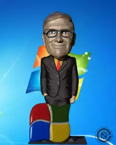BILL GATES CABEZON  3D print model