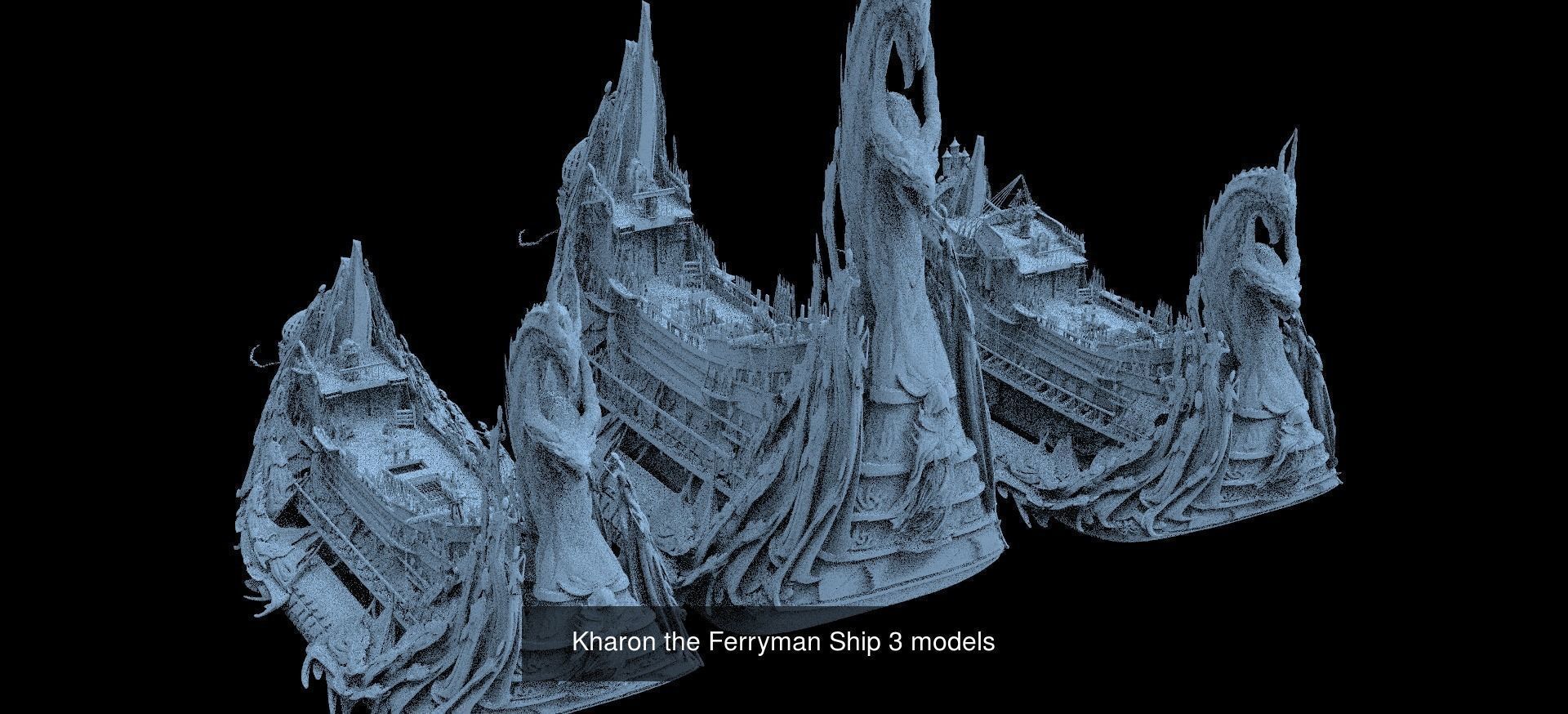 Dantes River Styx sculpture collection _22