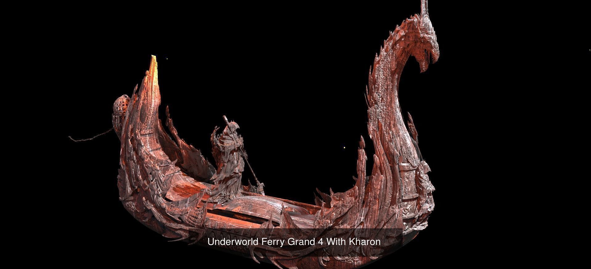 Dantes River Styx sculpture collection _34