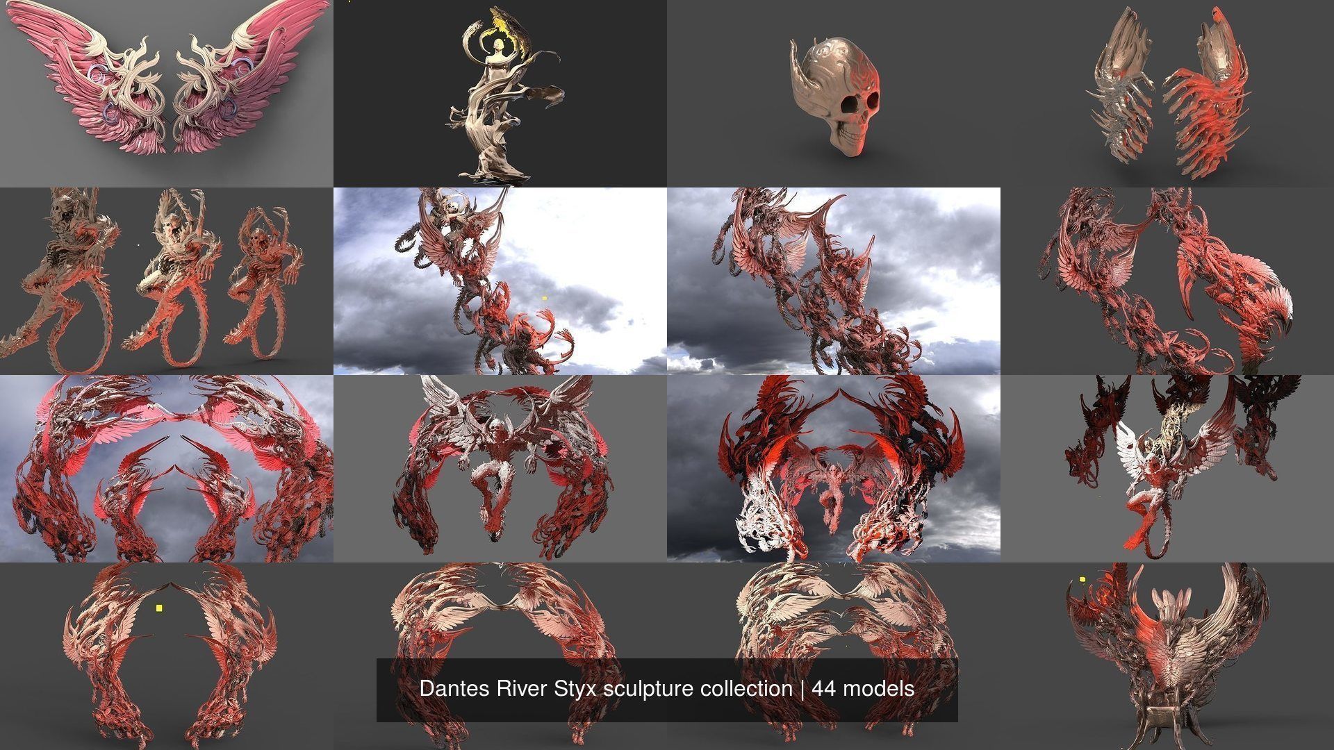 Dantes River Styx sculpture collection _2