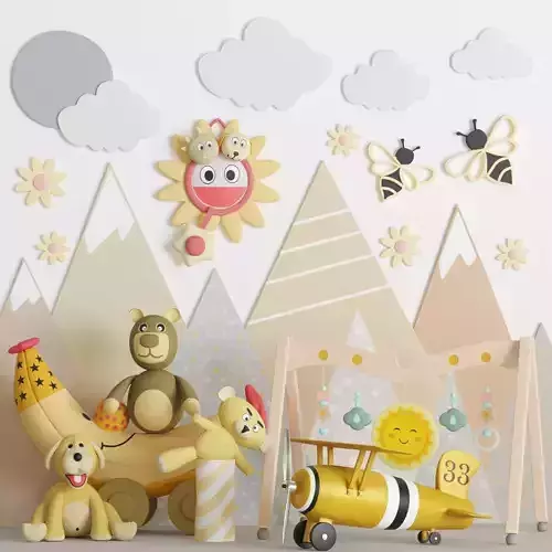 Decor set for kids 10