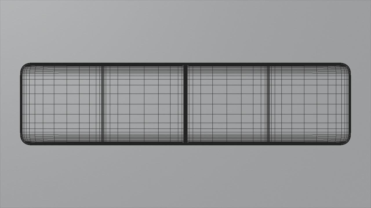 Beer pong table 3D model_8