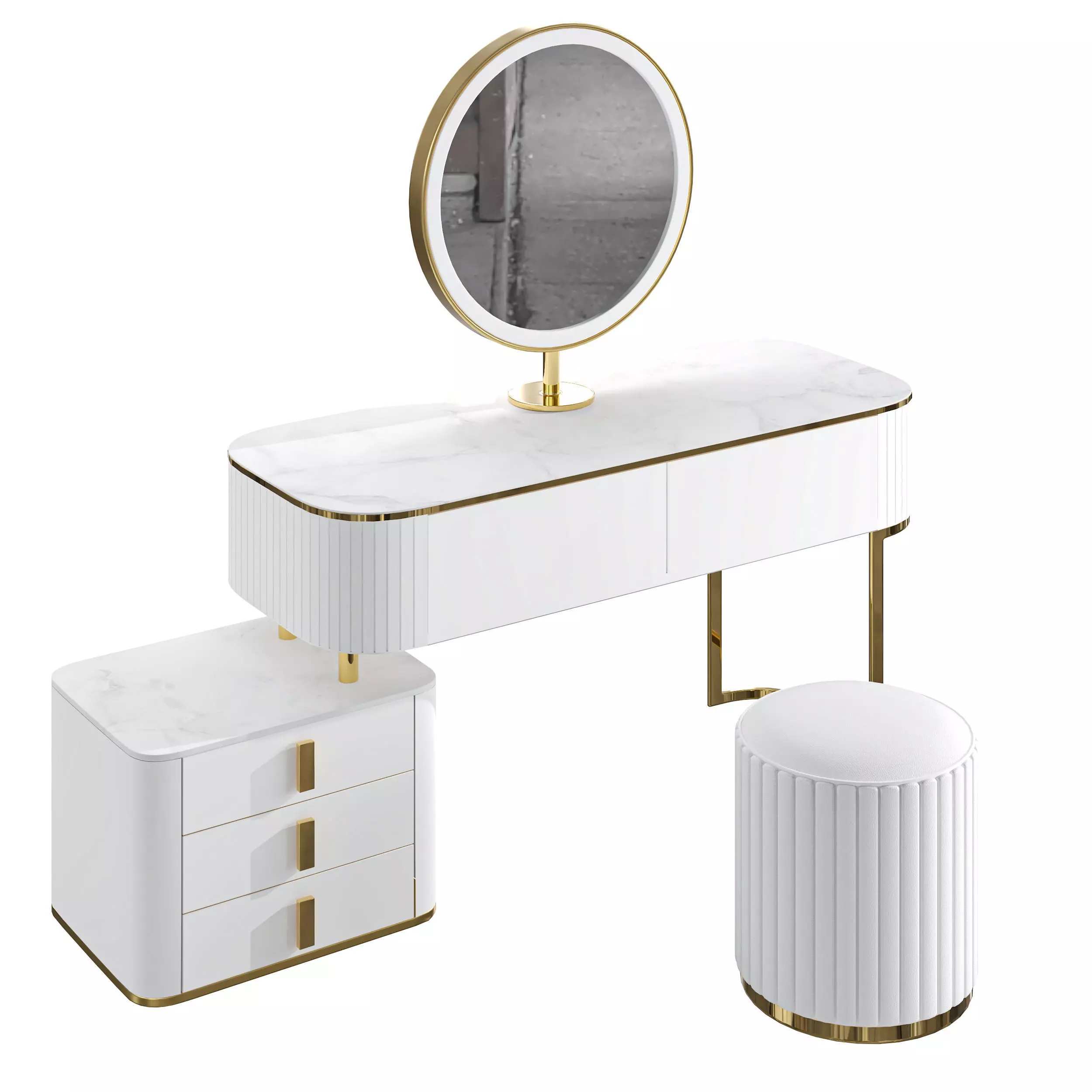 makeup table 1 3D model_0