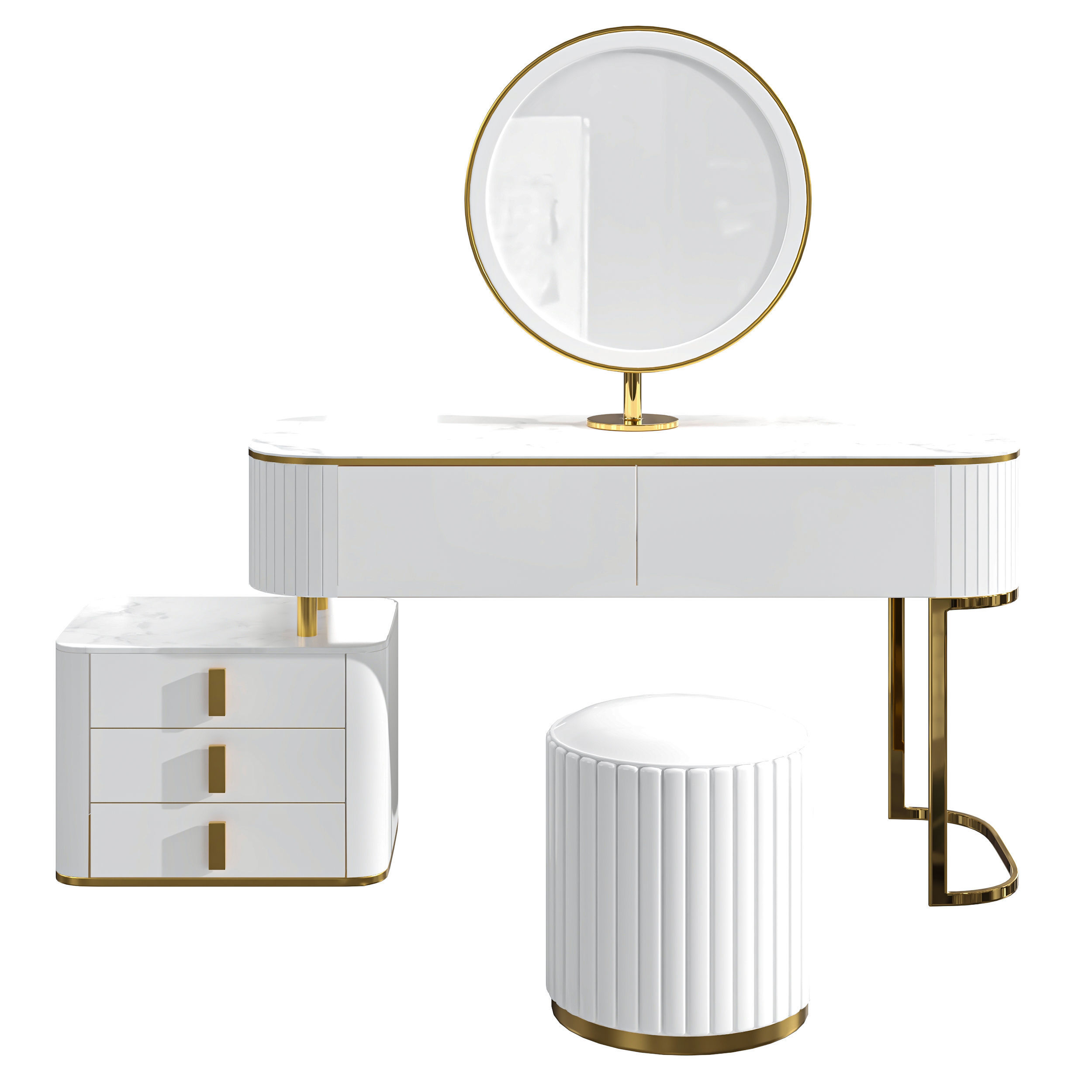 makeup table 1 3D model_1