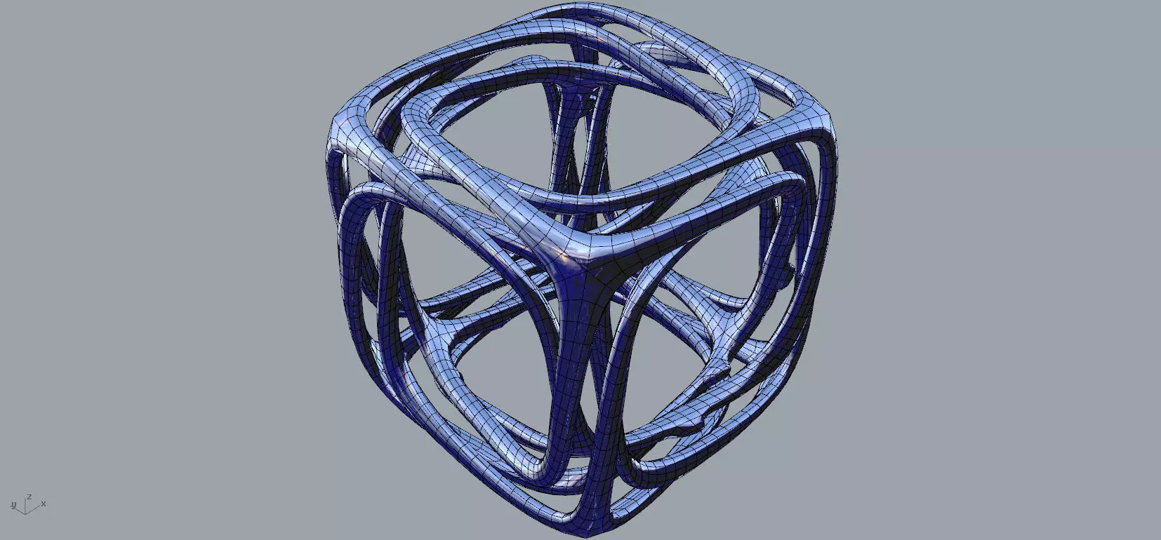 Linked Cube Free 3D print model_0