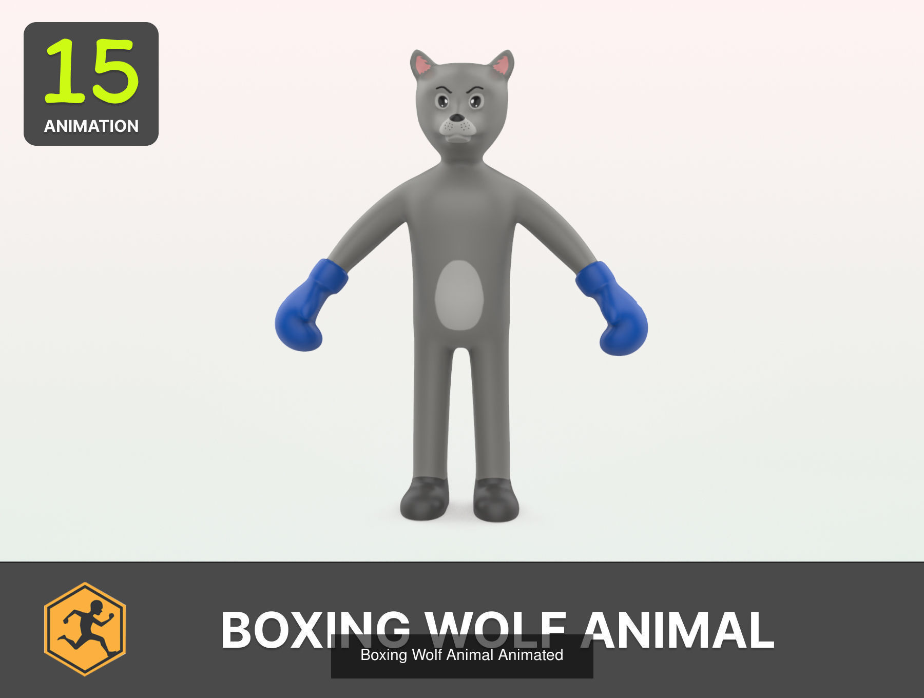 Animal Animated Pack 1 3D Model Collection_14