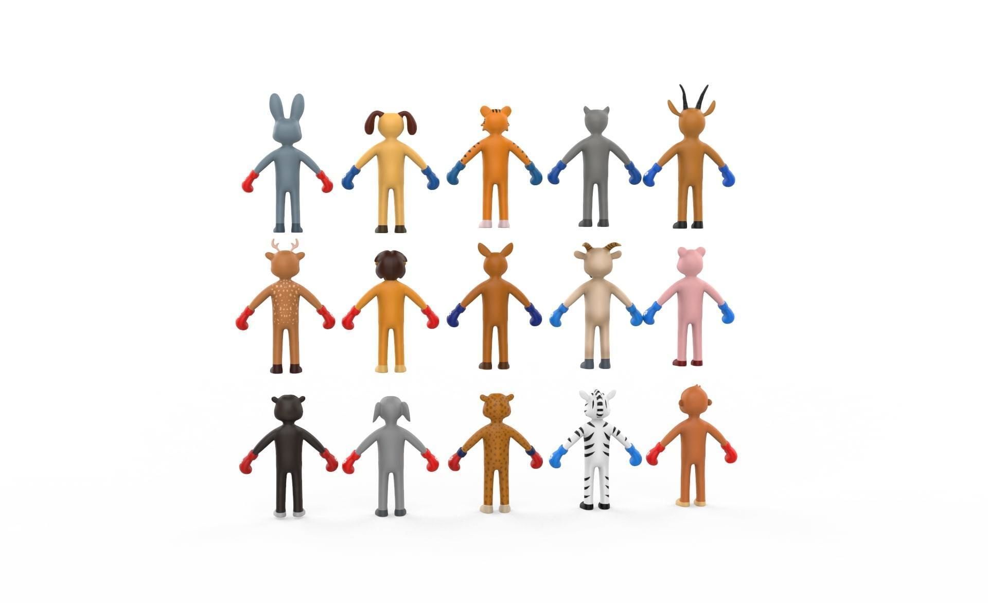 Animal Animated Pack 1 3D Model Collection_24