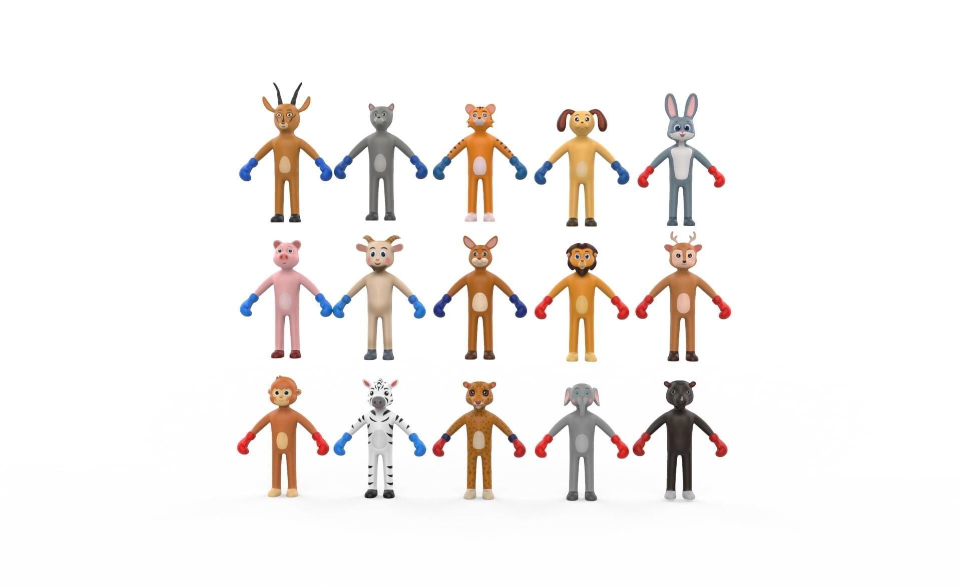 Animal Animated Pack 1 3D Model Collection_17