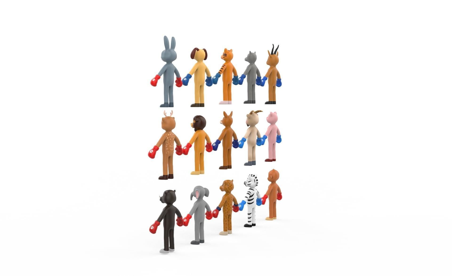 Animal Animated Pack 1 3D Model Collection_26