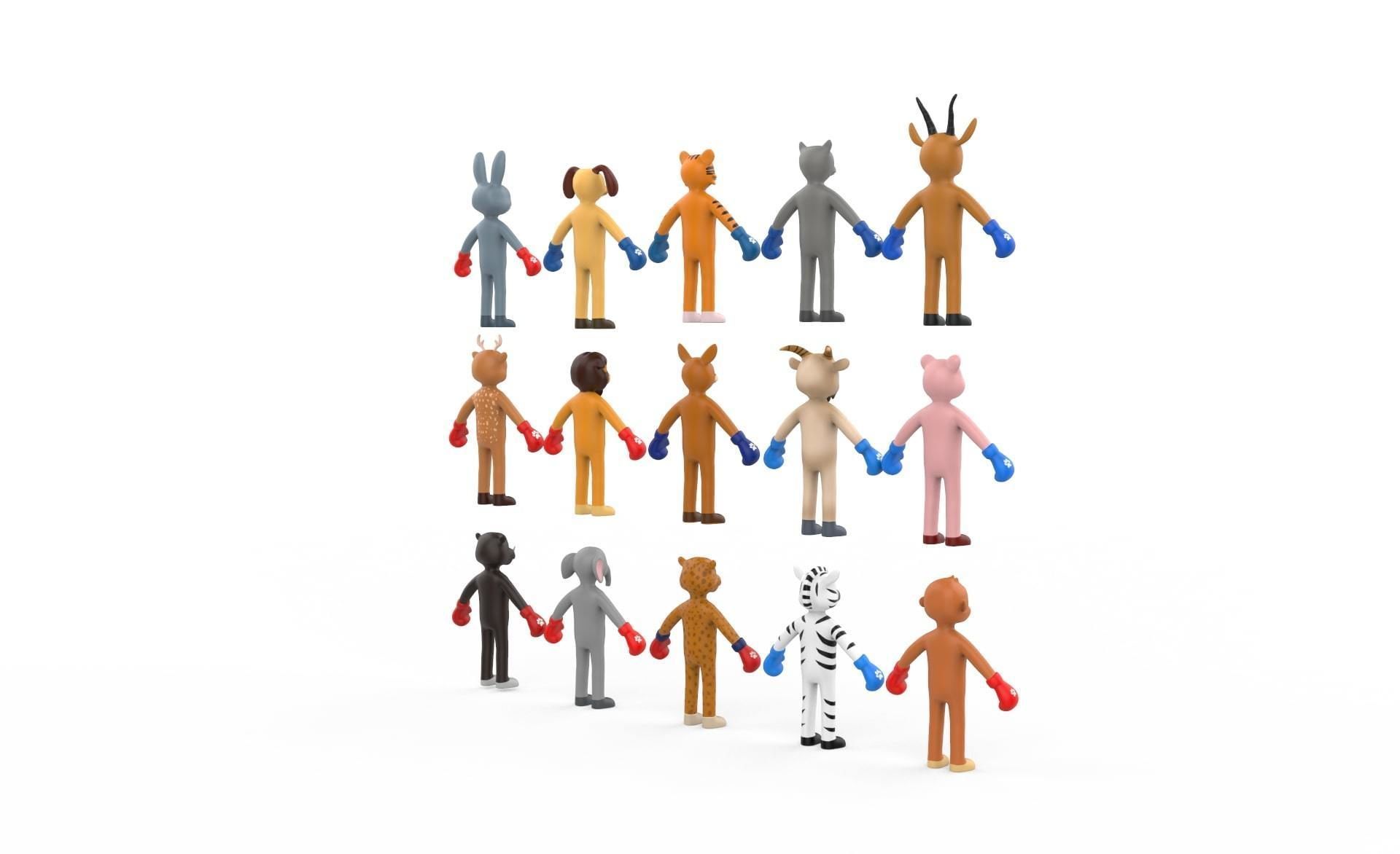 Animal Animated Pack 1 3D Model Collection_21