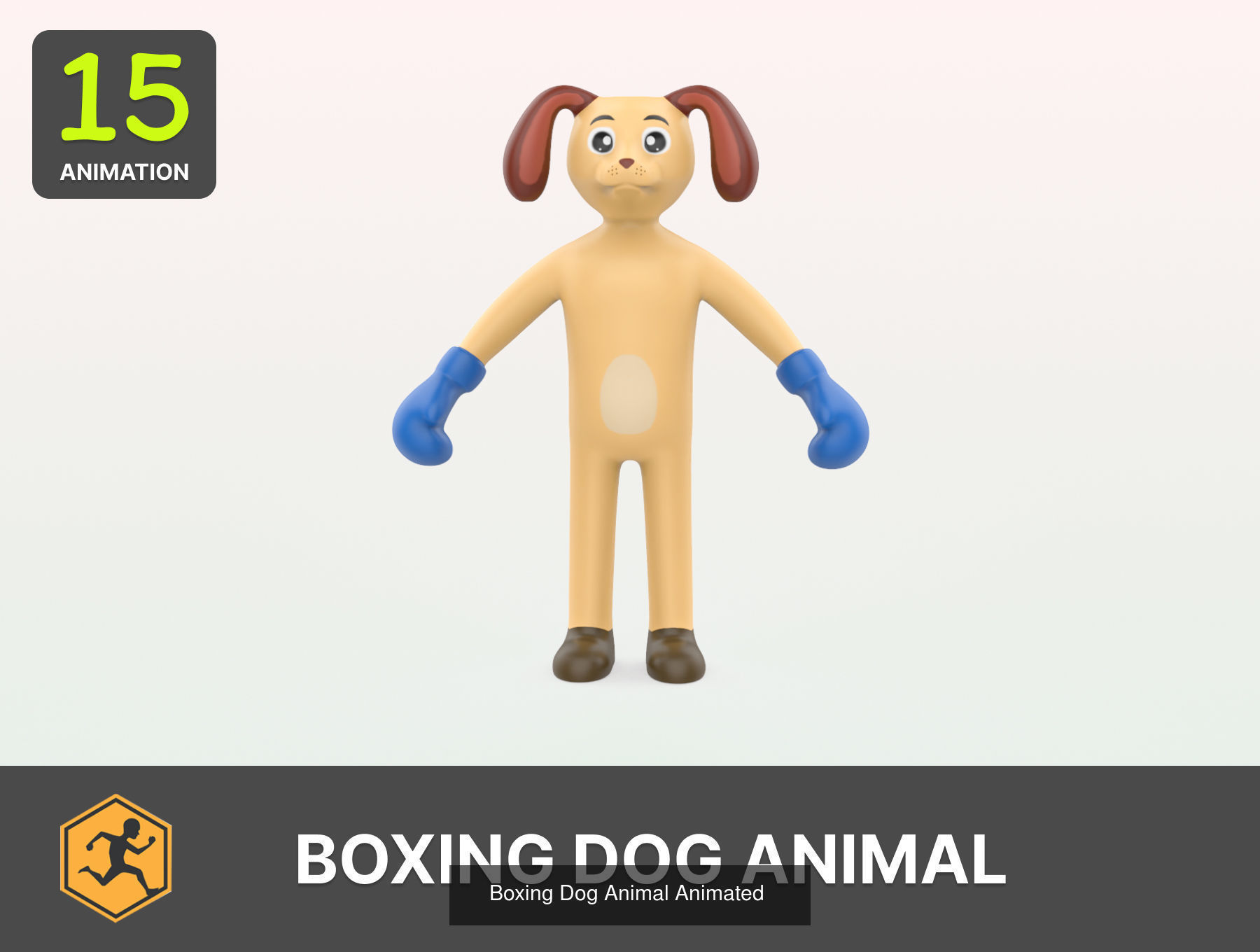 Animal Animated Pack 1 3D Model Collection_12