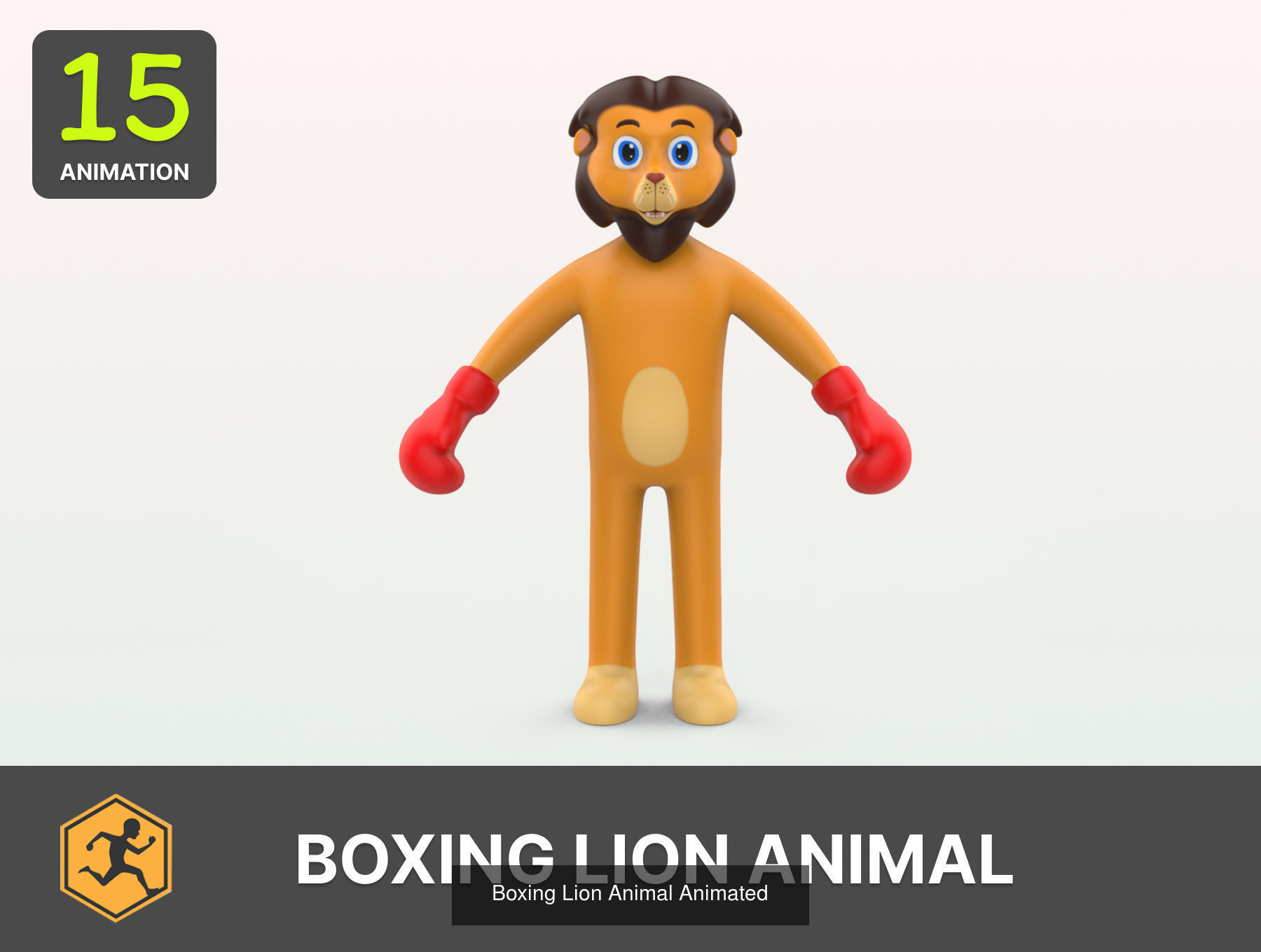 Animal Animated Pack 1 3D Model Collection_11