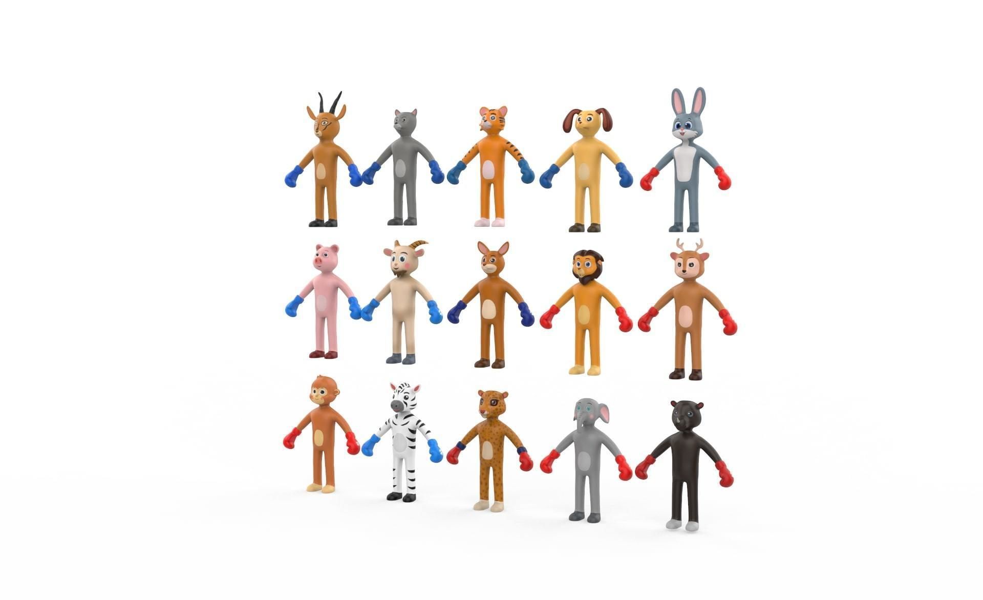 Animal Animated Pack 1 3D Model Collection_31