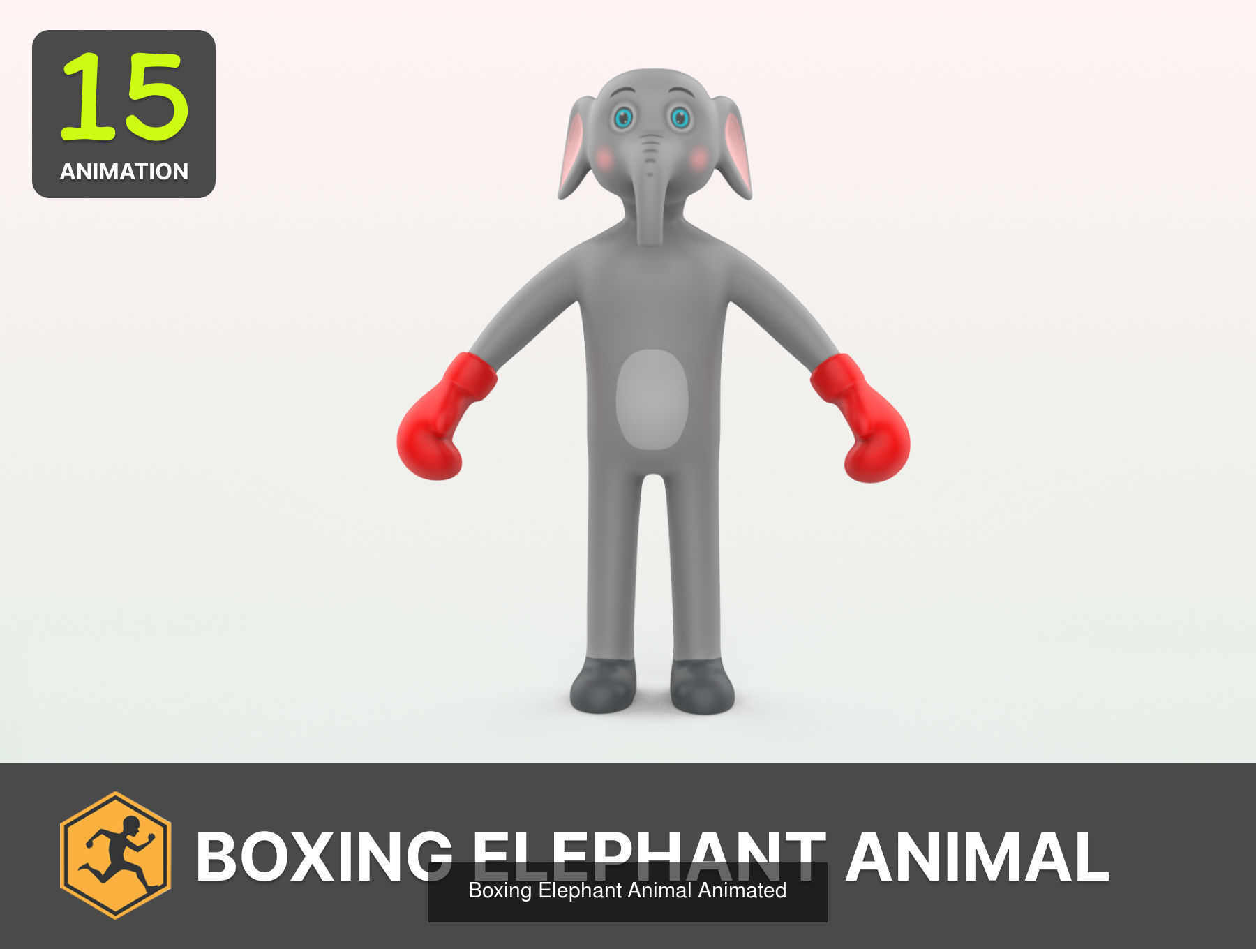 Animal Animated Pack 1 3D Model Collection_10