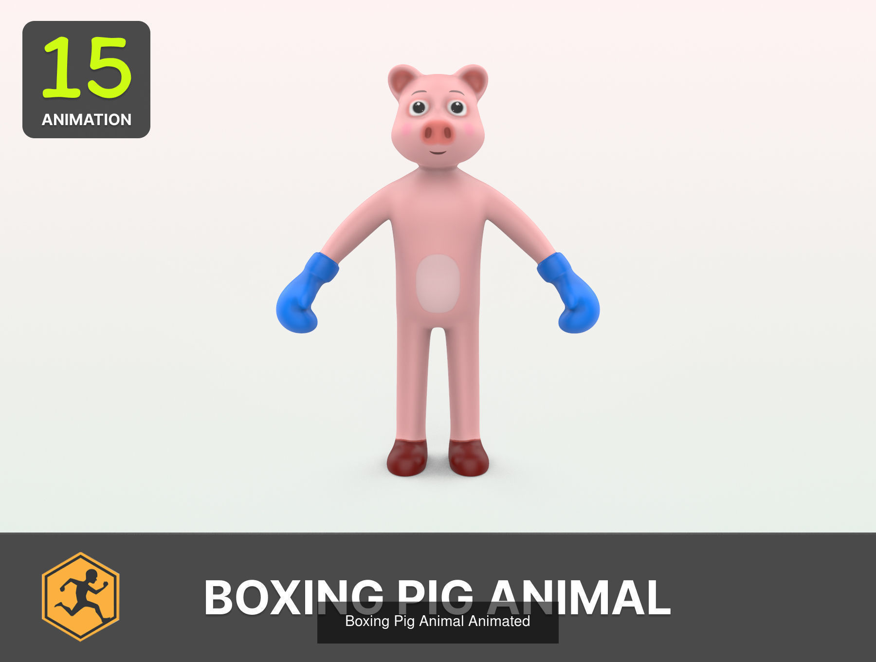 Animal Animated Pack 1 3D Model Collection_7