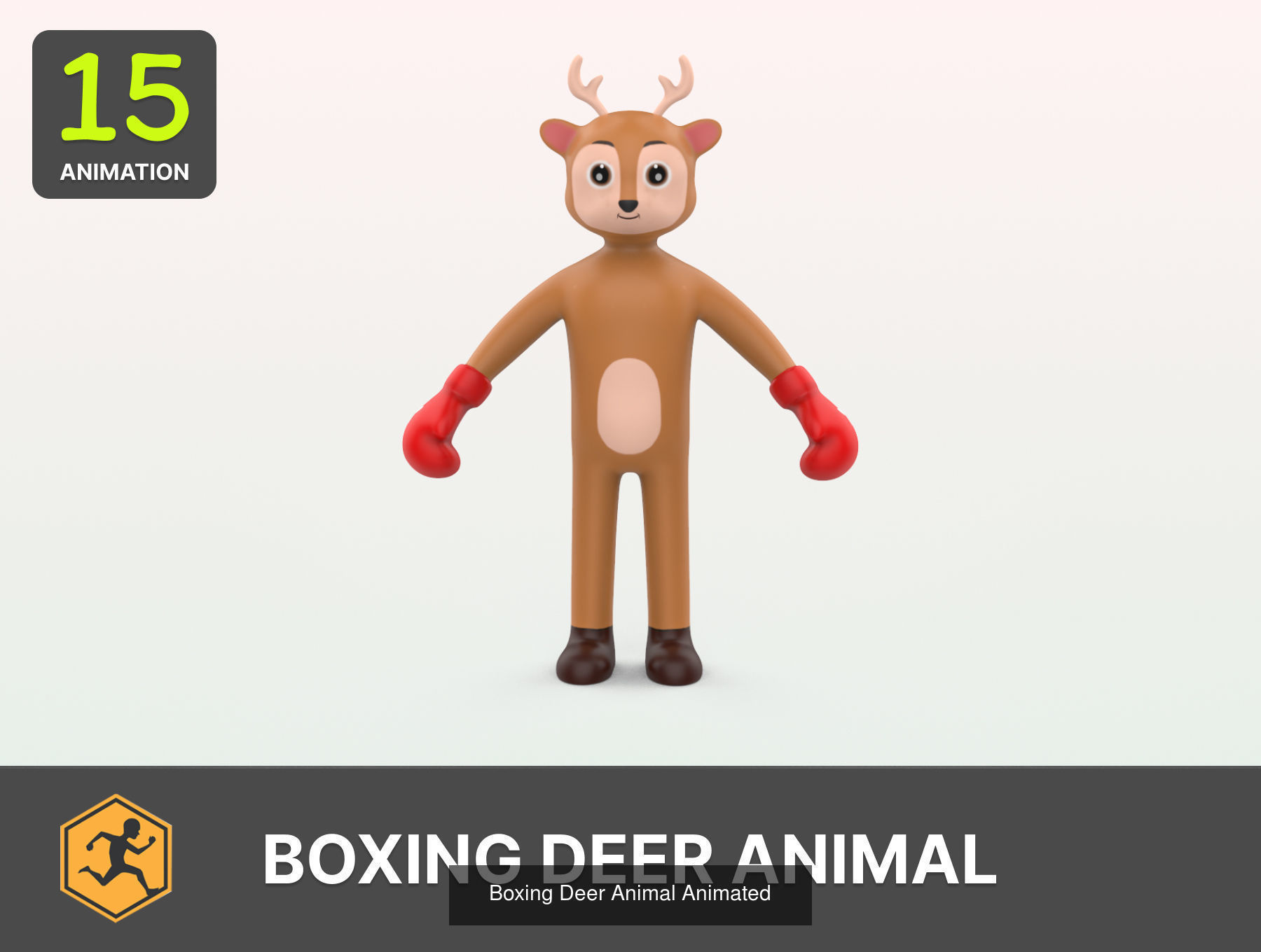 Animal Animated Pack 1 3D Model Collection_8