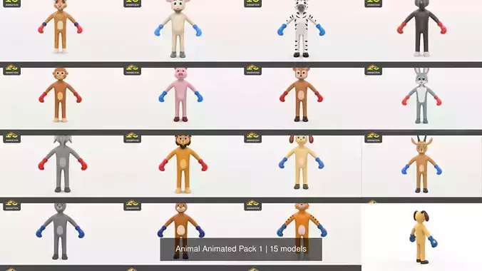 Animal Animated Pack 1