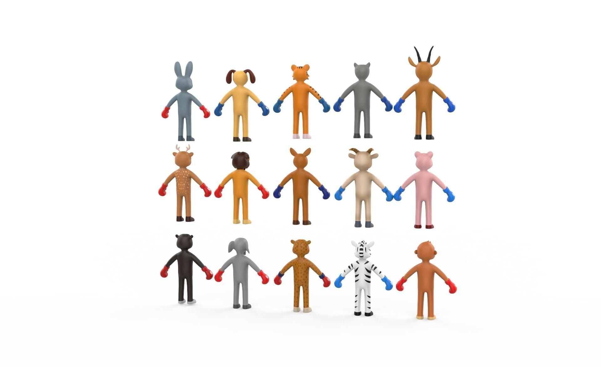 Animal Animated Pack 1 3D Model Collection_28