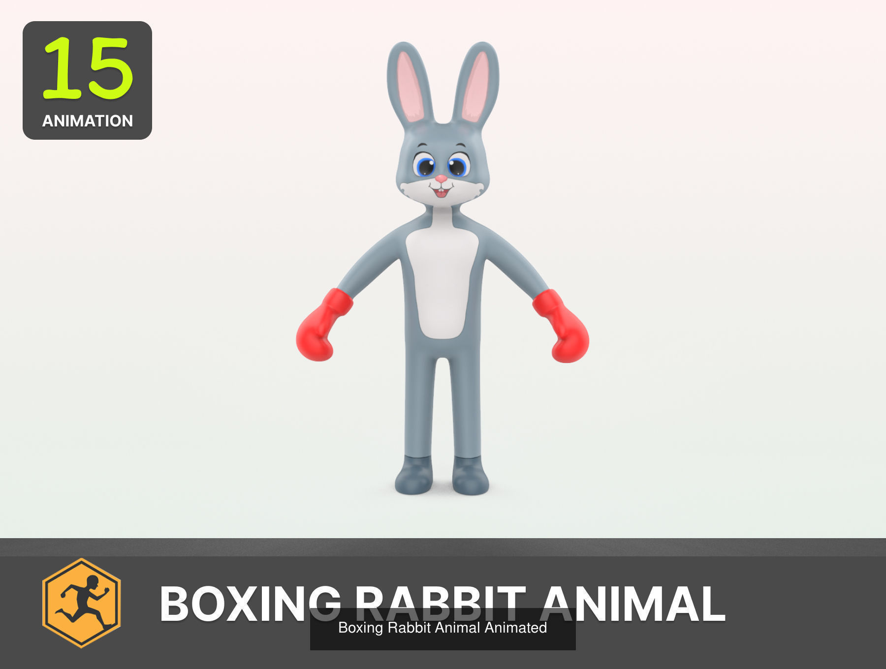 Animal Animated Pack 1 3D Model Collection_9