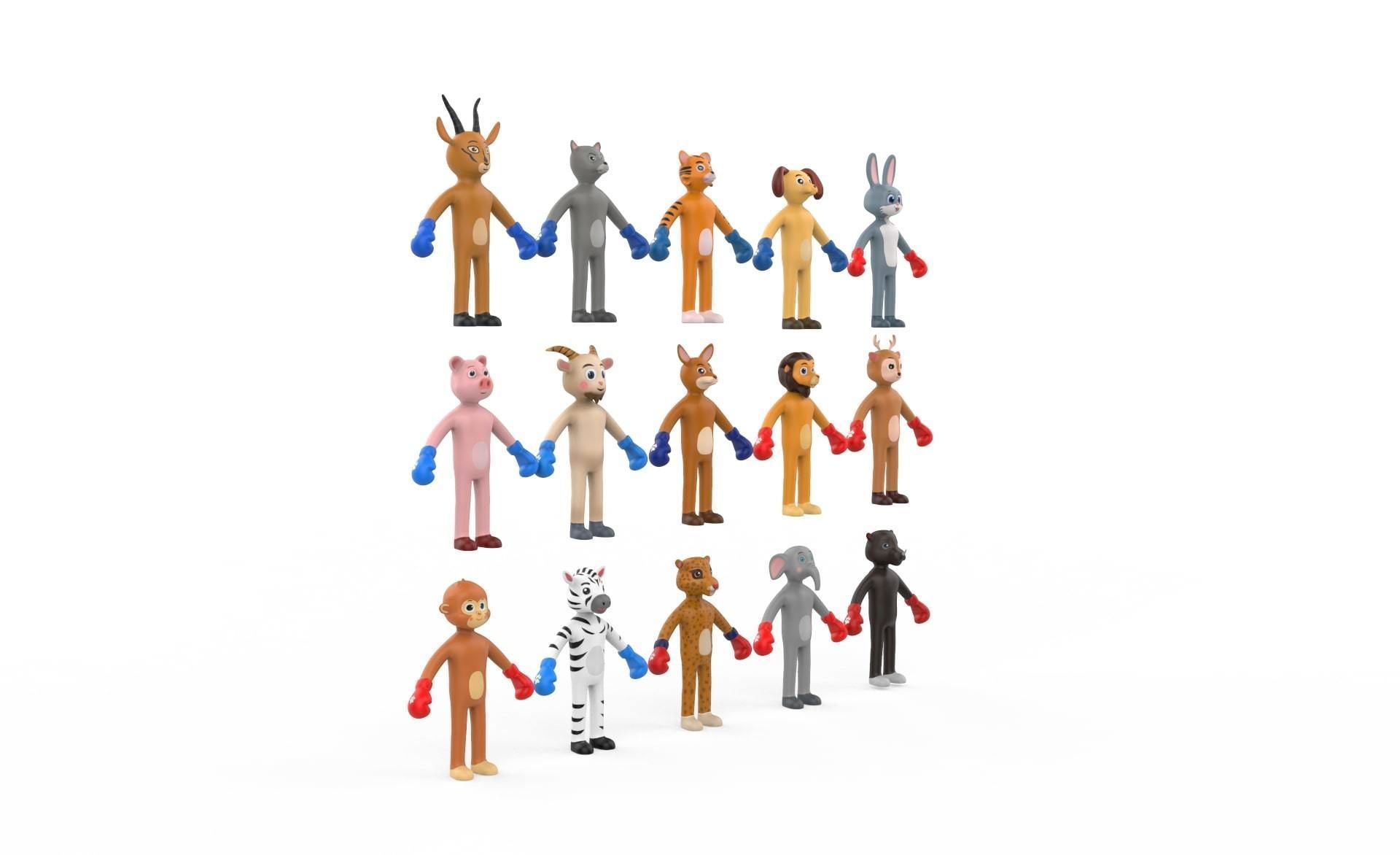 Animal Animated Pack 1 3D Model Collection_18