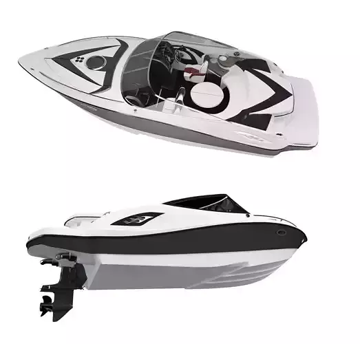 speedboat Modern yacht