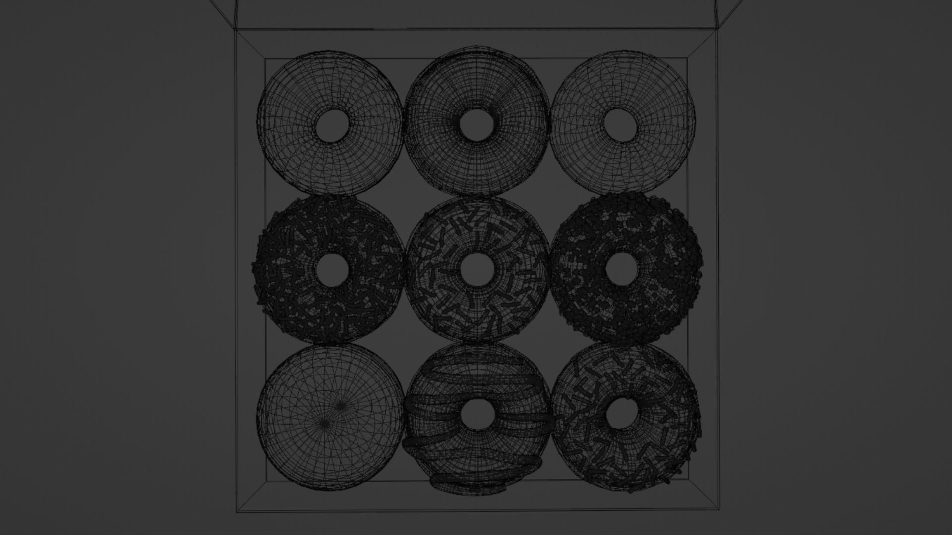 Donut 001 3D model_24