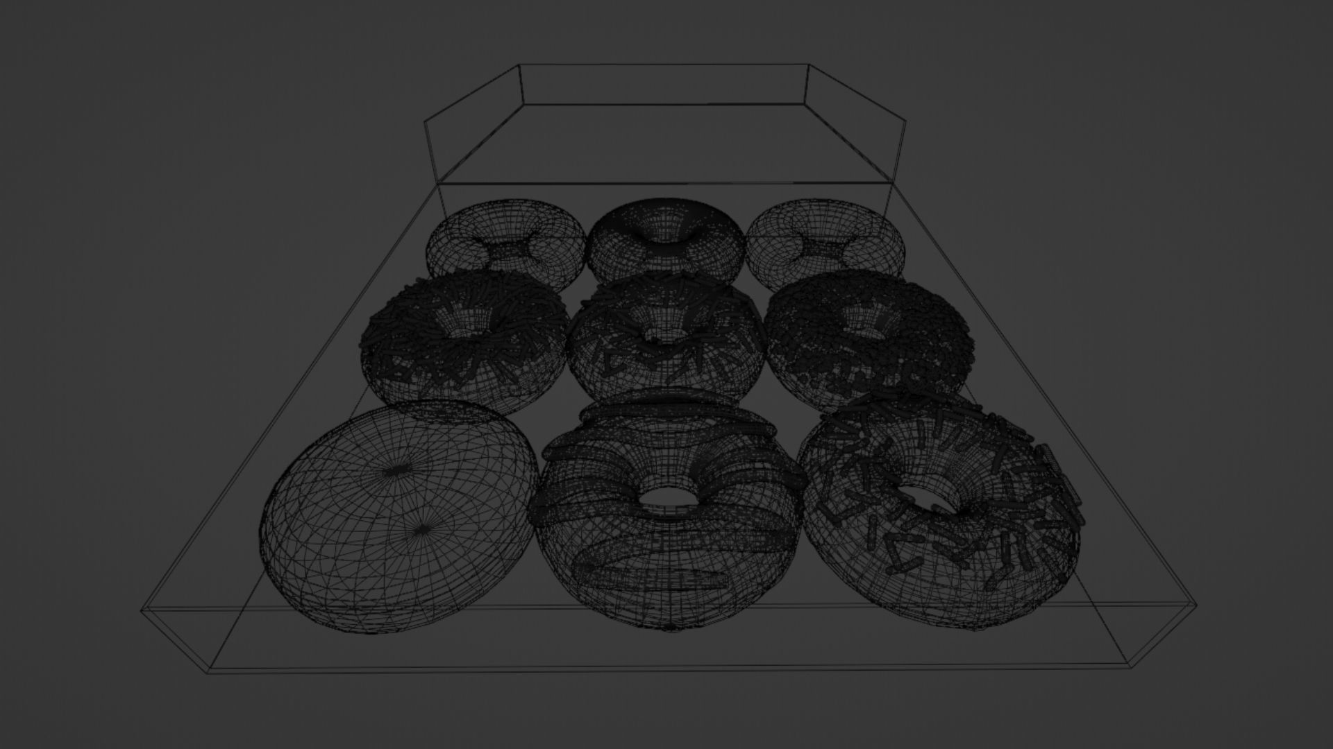 Donut 001 3D model_23