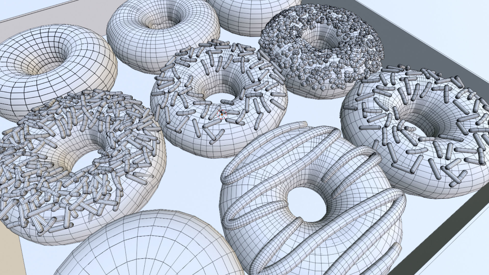 Donut 001 3D model_12