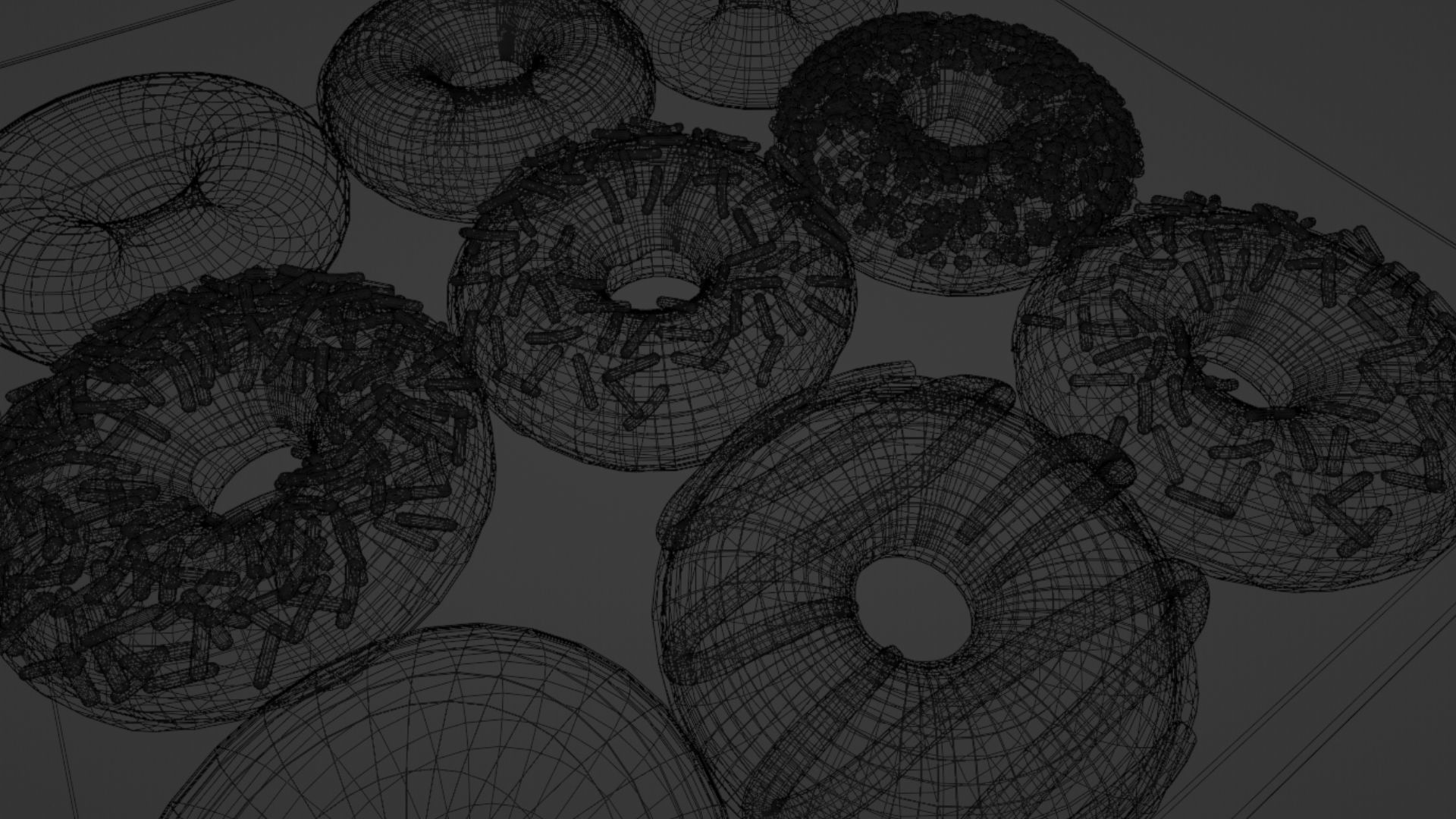 Donut 001 3D model_25