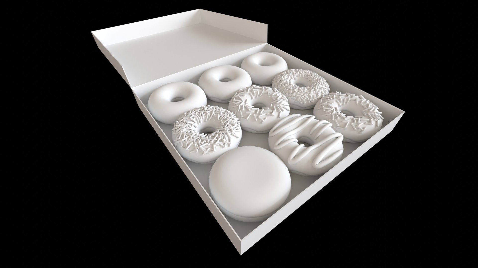 Donut 001 3D model_13