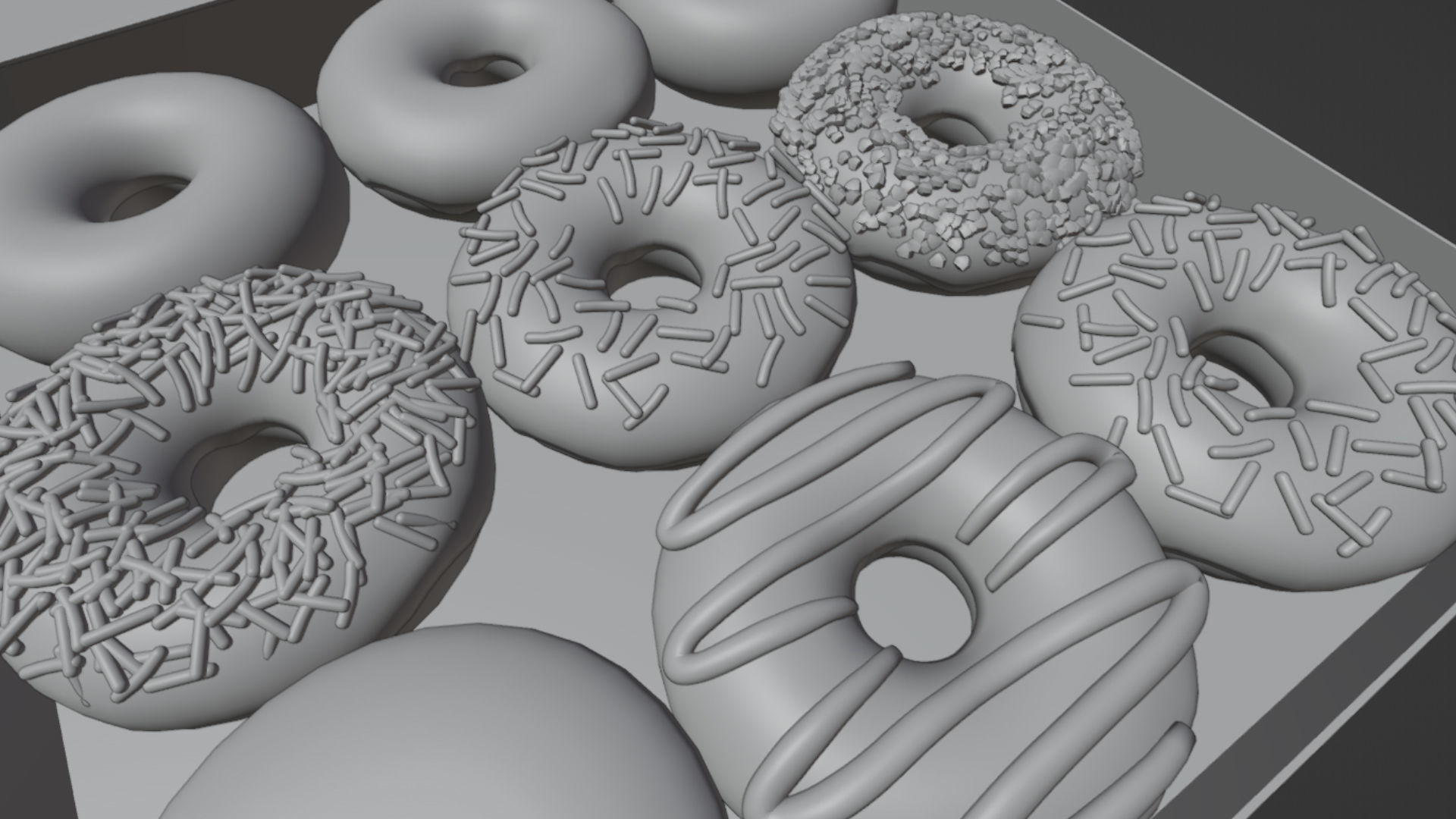 Donut 001 3D model_21