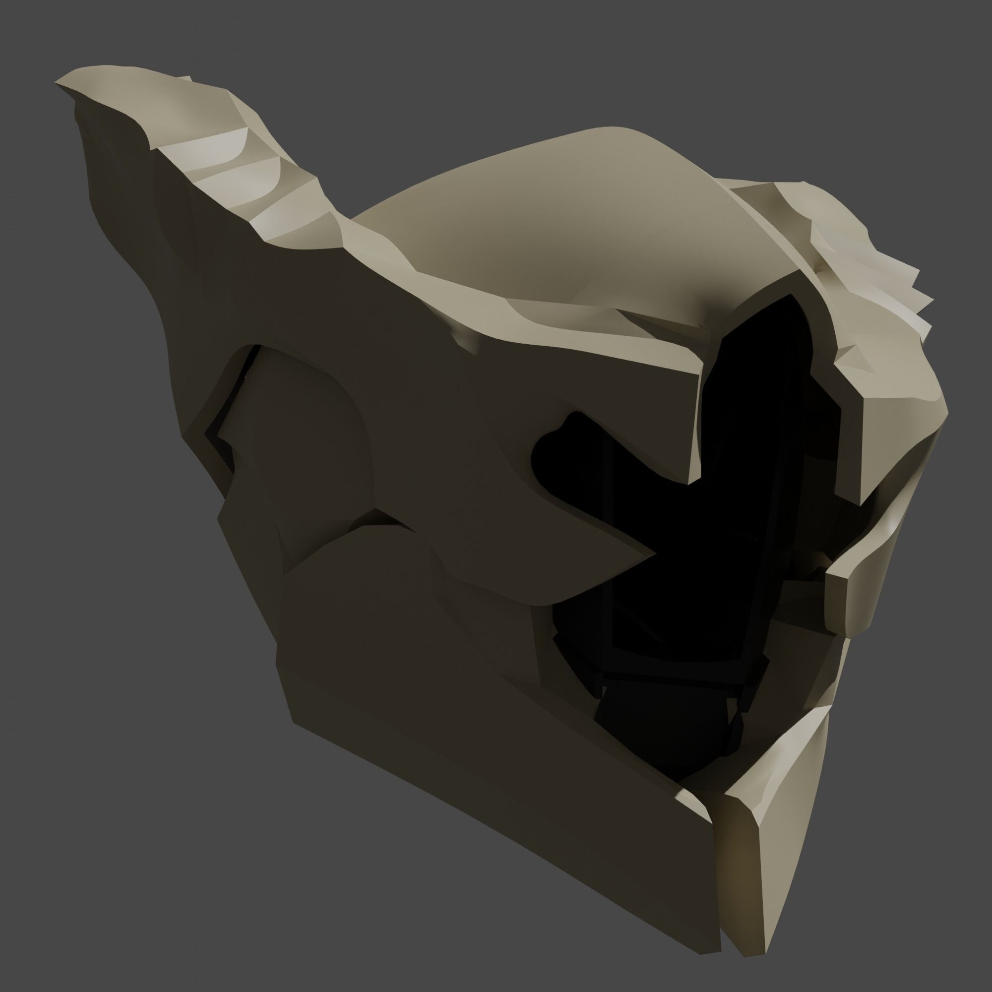 Destiny 2 Helmet Deathsingers Gaze 3D print model_3