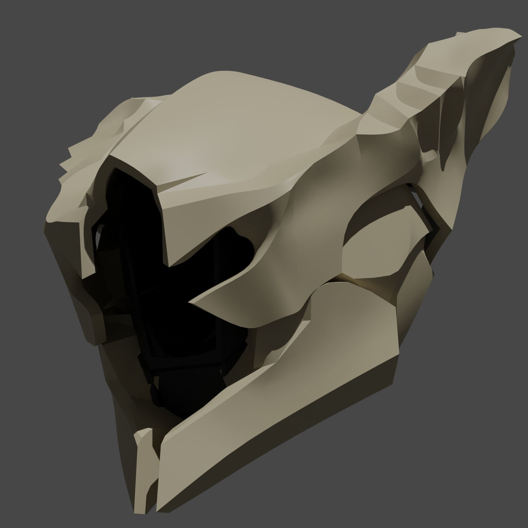 Destiny 2 Helmet Deathsingers Gaze 3D print model_4