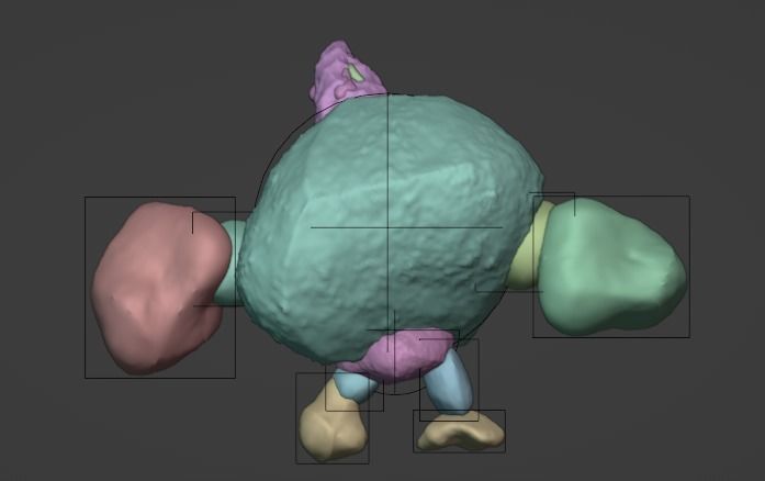 BOTW - Talus Low-poly 3D model_4