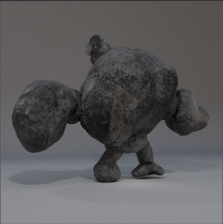BOTW - Talus Low-poly 3D model_6
