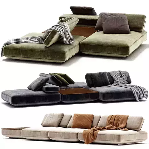 AGIO Modular SOFA Paola Lenti