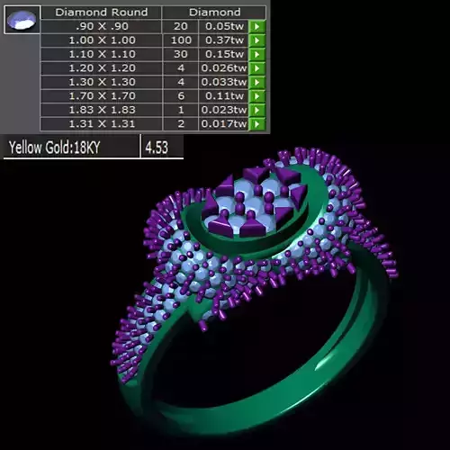 Ladies Ring 638