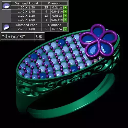 Ladies Ring 605