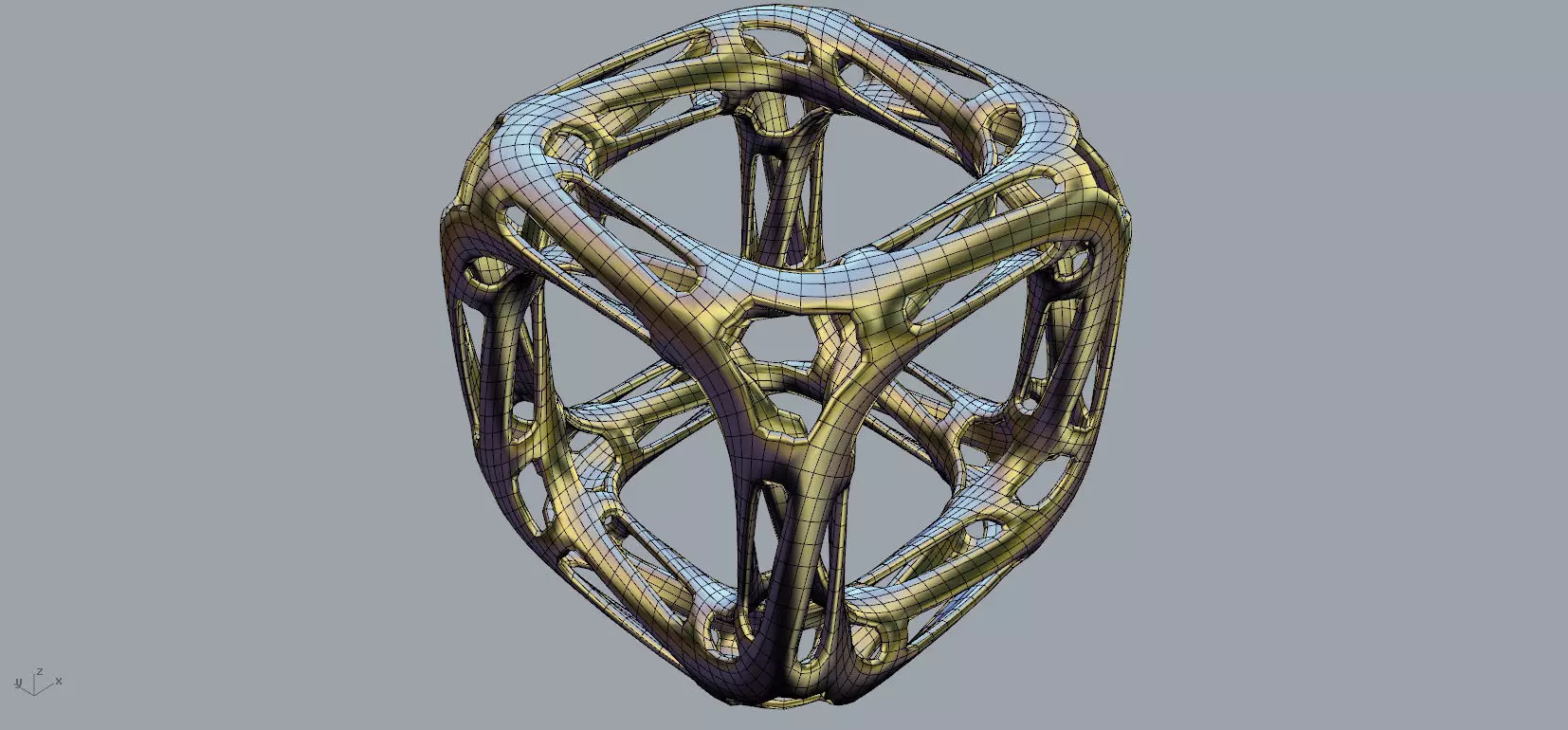 Twisted Cube Free 3D print model_0