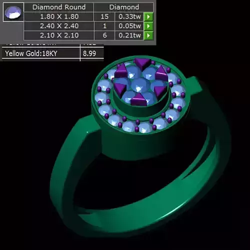 Ladies Ring 597